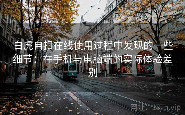 白虎自扣在线使用过程中发现的一些细节：在手机与电脑端的实际体验差别