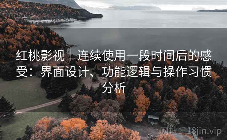 红桃影视|连续使用一段时间后的感受:界面设计、功能逻辑与操作习惯分析
